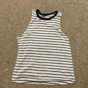 So, size medium striped tank top